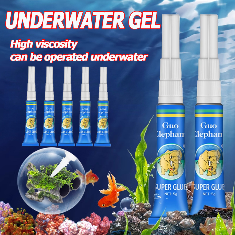Planted Aquarium Moss - 3/5/10Pcs Fish Tank Landscaping Moss Glue