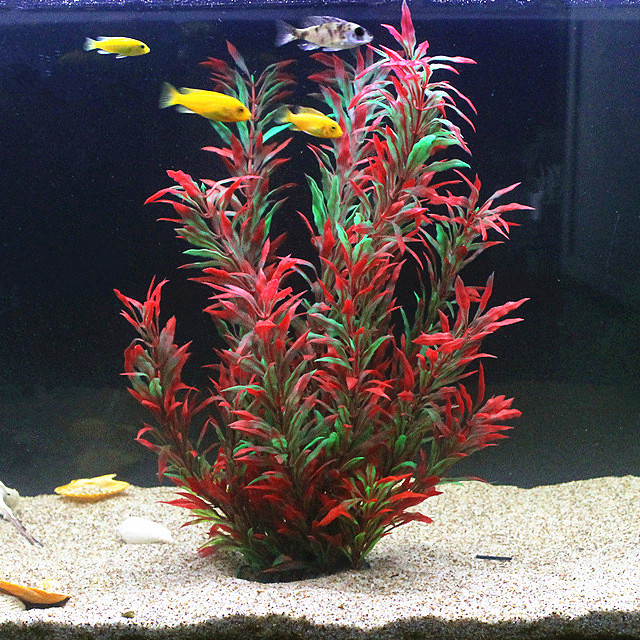 Aquarium Plant Grass - 50CM Artificial Fish Tank Rare Plants