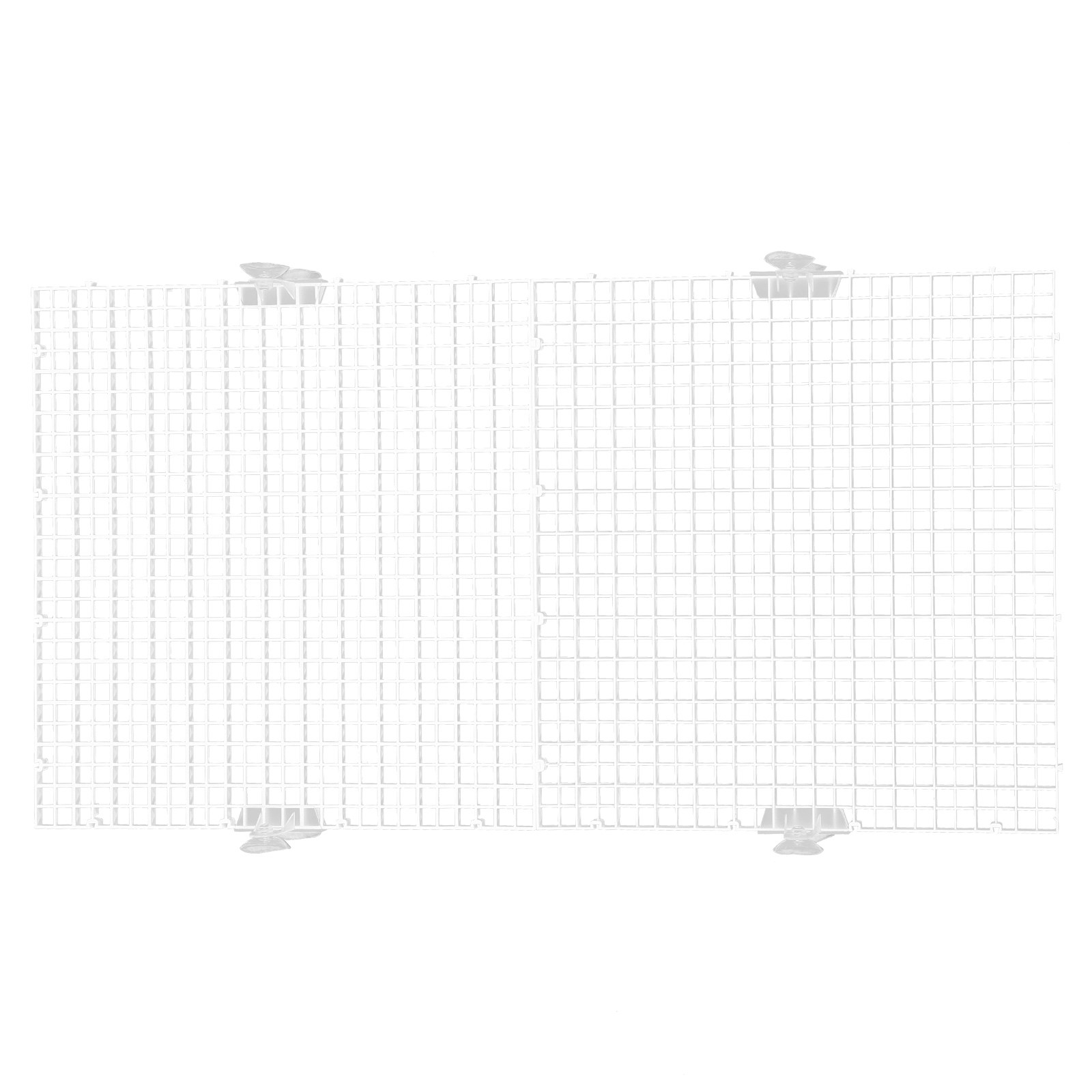 Aquarium Planted Fish Tank - 2Pcs Aquarium Grid Divider Plastic Panel