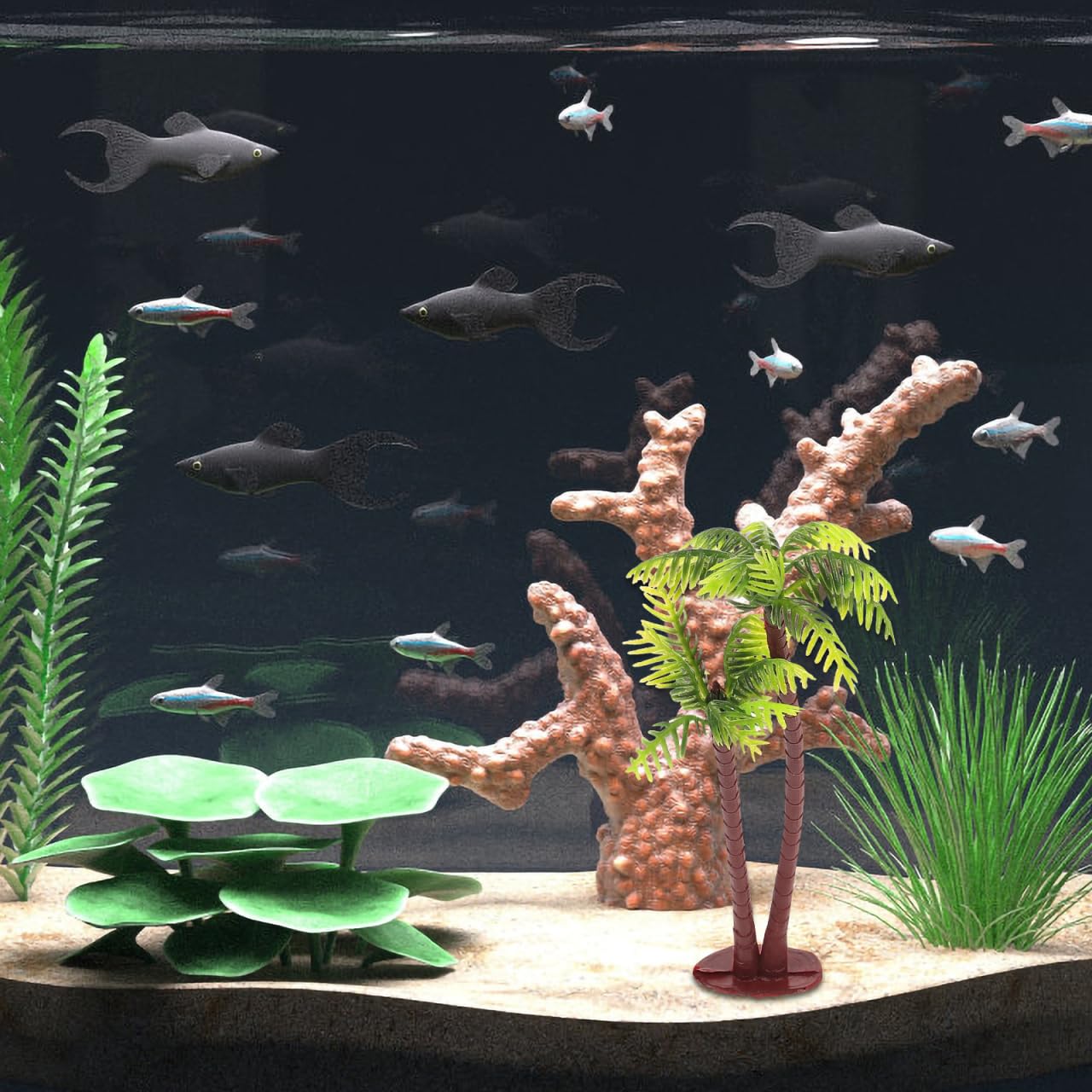 10/20/30/40/50 Pcs Tree Decor  - Aquarium Planted Fish Tank review and price