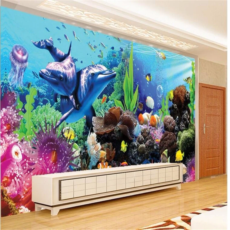 beibehang custom tereo tropica - Planted Aquarium Wallpaper review and price
