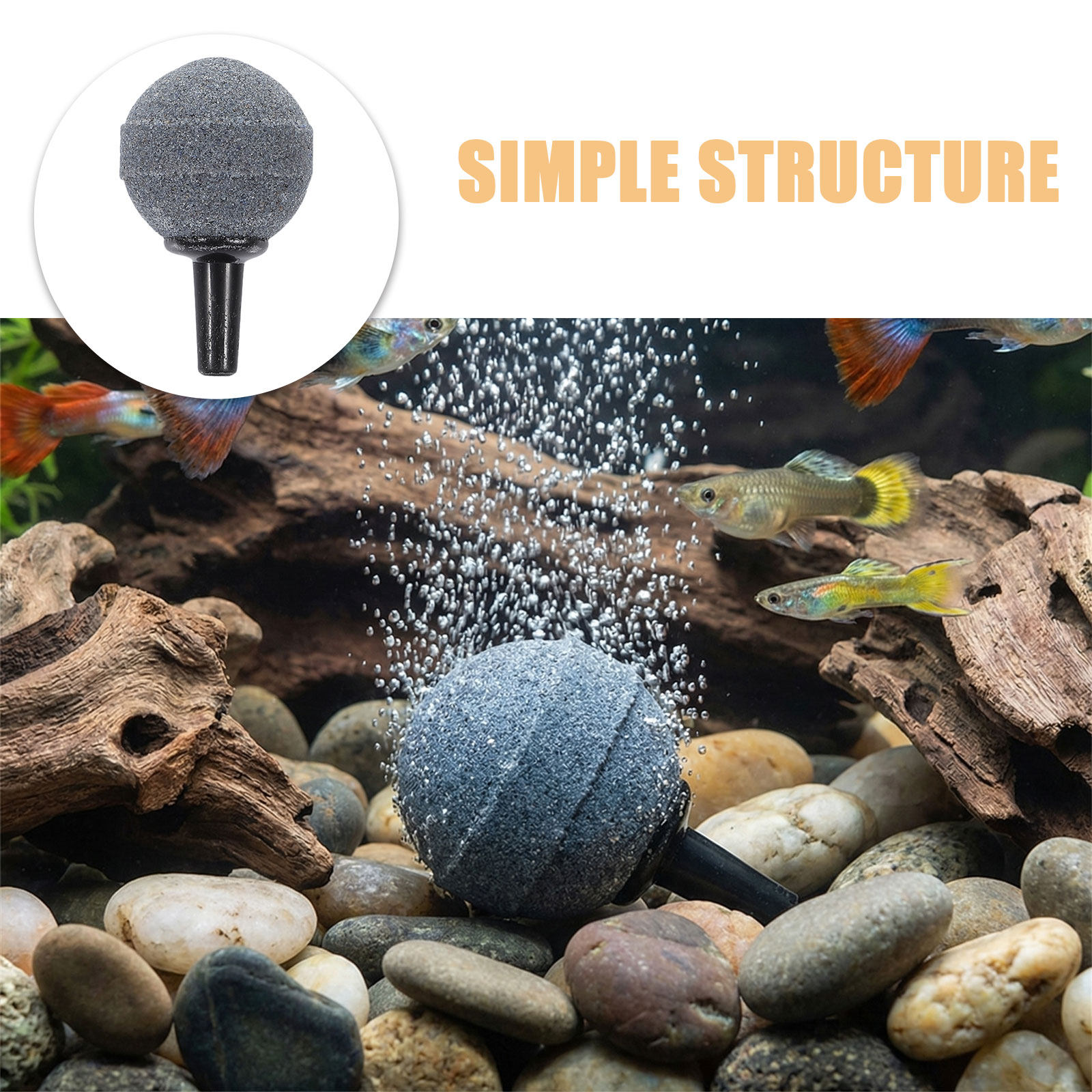 12pcs Aquarium Air Stone Bubbl - Planted Aquarium Air Stone review and price