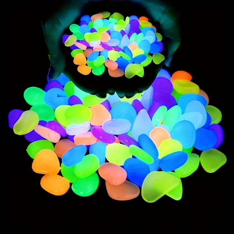 50-200pcs Glow in The Dark Peb - Aquarium Plants review and price