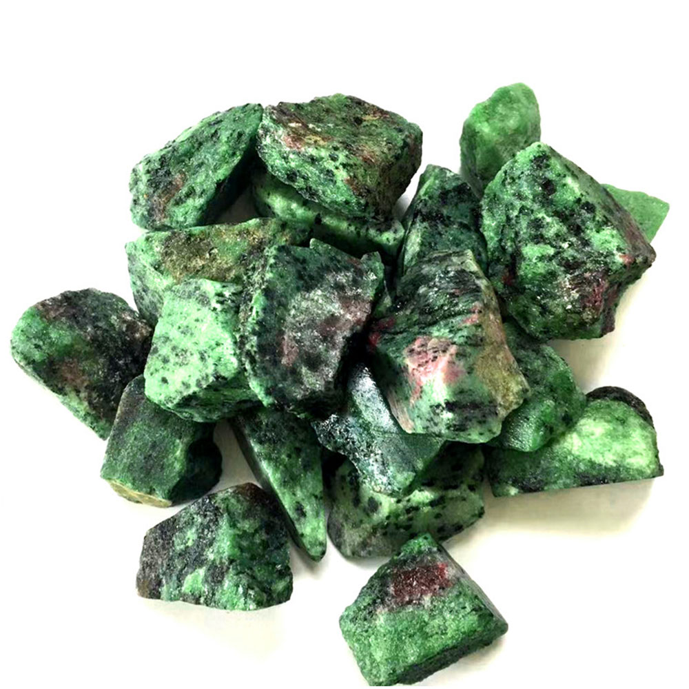 1pc Natural Red Green Zoisite  - Aquarium Plant Red review and price