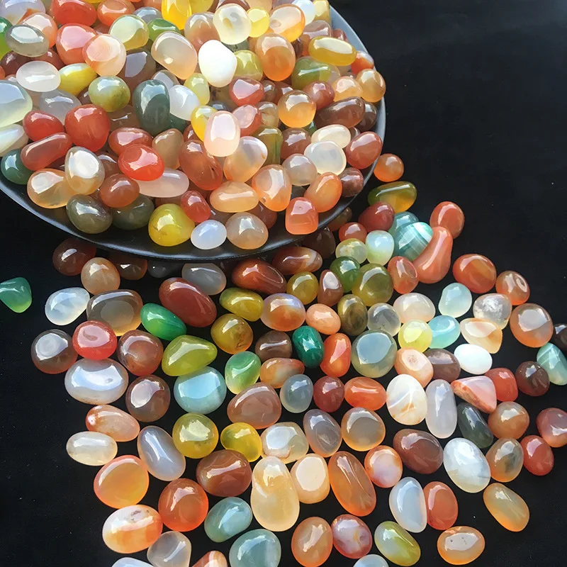 100g Agate Pebbles, Colorful D - Planted Aquarium Air Stone review and price